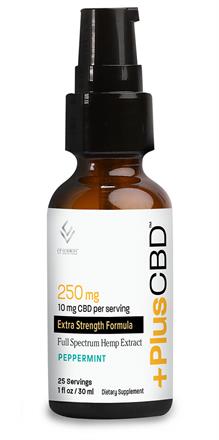 CV Sciences <br> PlusCBD Oil ™ Spray  Peppermint  Up to 250 mg